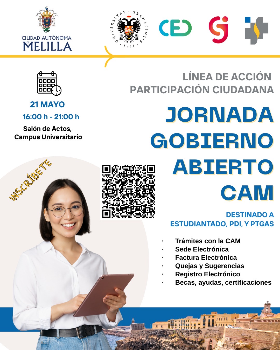 🔵 ¿Sabes cómo hacer tus trámites con la Ciudad Autónoma de Melilla? 🔵 ¿Sabes cómo hacer tus trámites con la Ciudad Autónoma de Melilla?