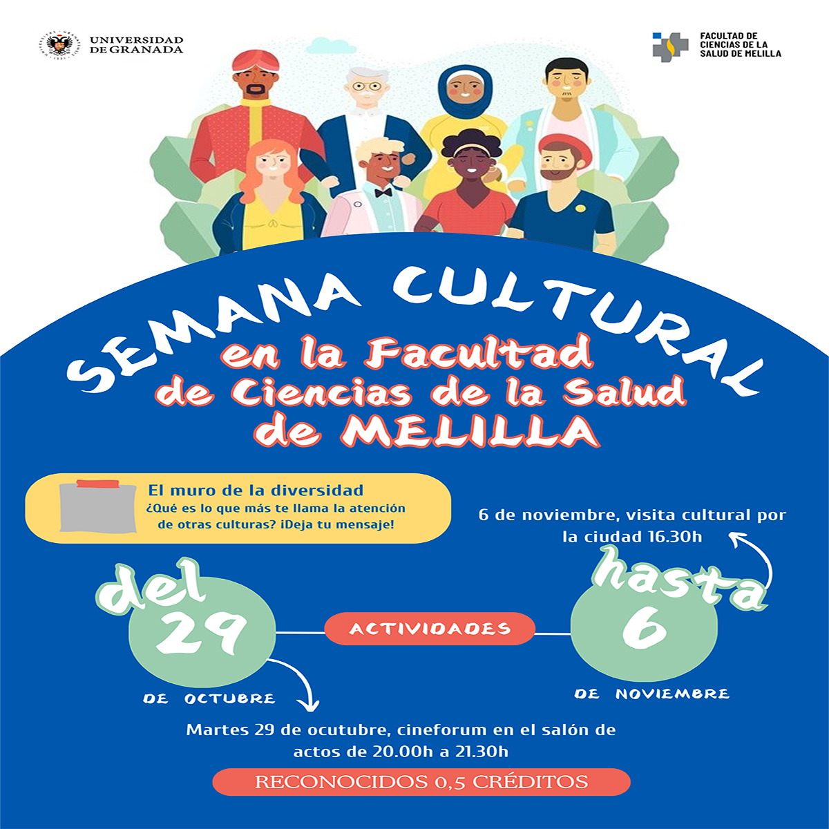 Semana Cultural de la Facultad de Ciencias de la Salud de Melilla