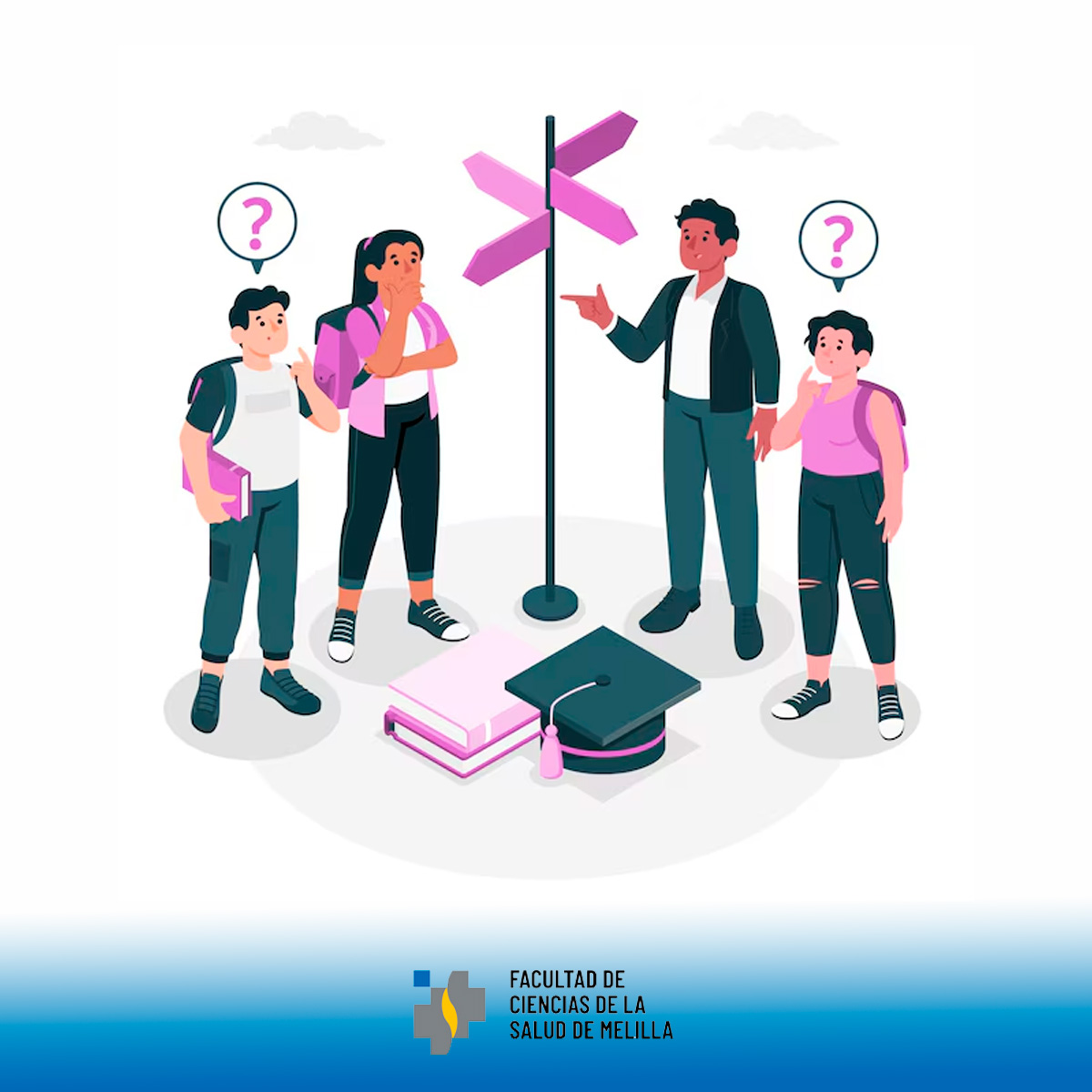 🚀 ¡Segundo día de las XV Jornadas de Orientación Profesional en Ciencias de la Salud! 💙💛