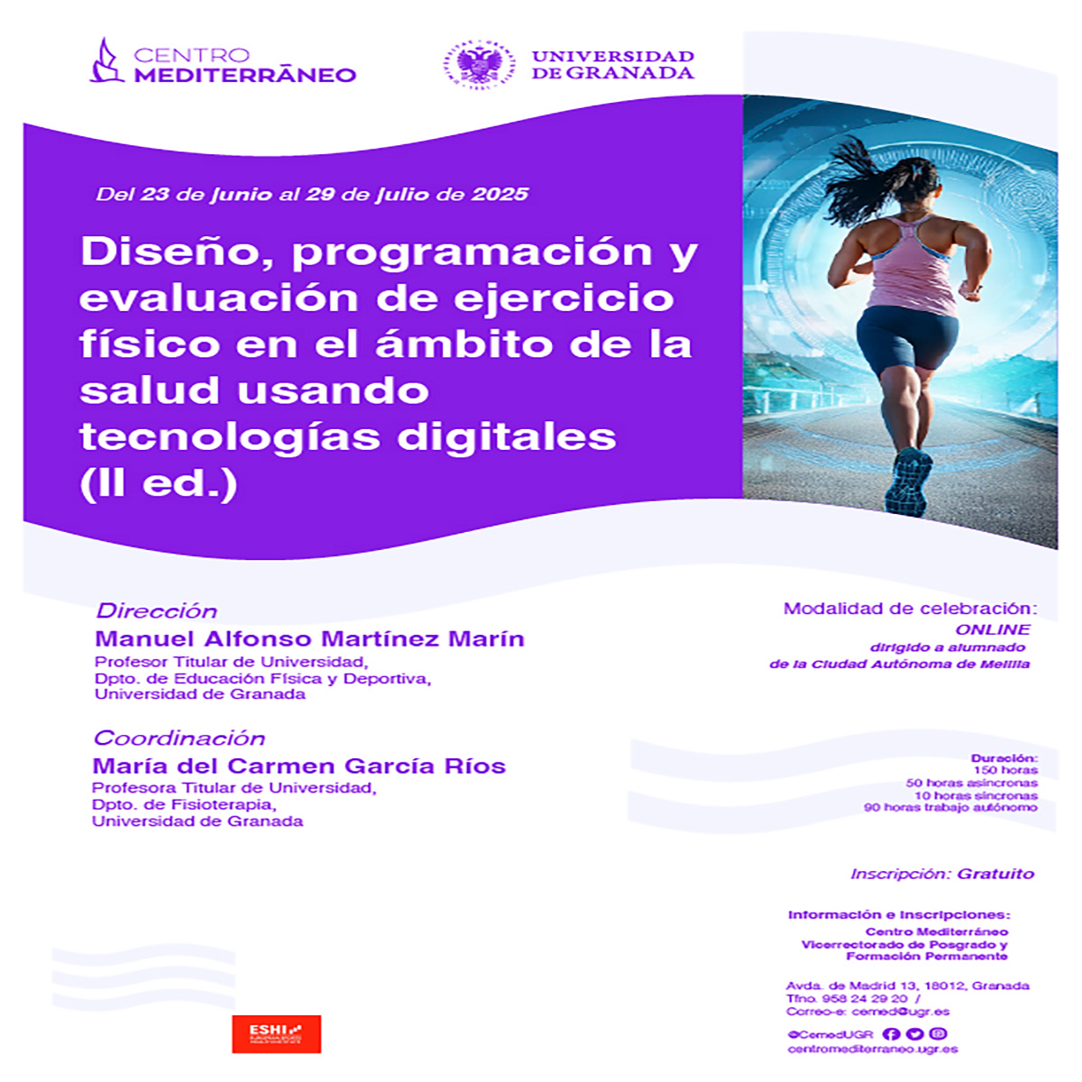 🏋️‍♂️ ¿Te interesa la prescripción de ejercicio físico y las tecnologías digitales?
