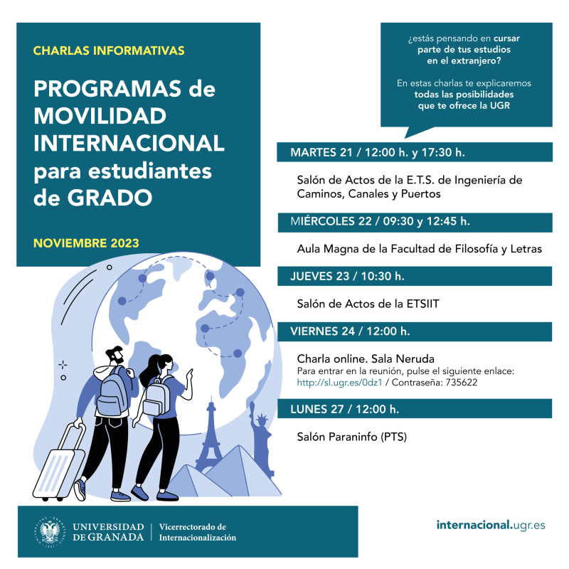 Cartel Charla Movilidad Internacional Cartel Charla Movilidad Internacional