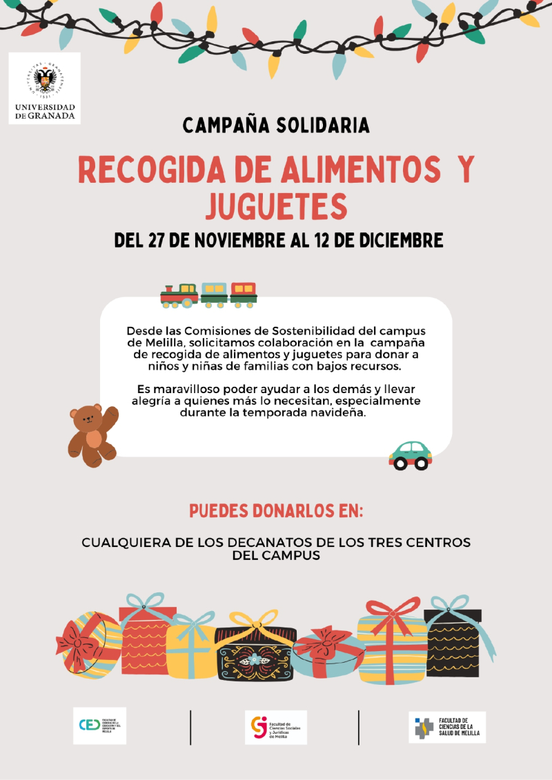 Campaña de Recogida de Alimentos Facultad de Ciencias de la Salud Campaña Recogida de alimentos