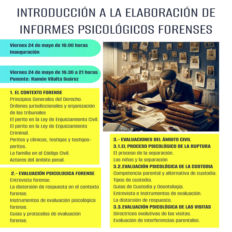 "Introducción a la elaboración de informes psicológicos forenses" "Introducción a la elaboración de informes psicológicos forenses"