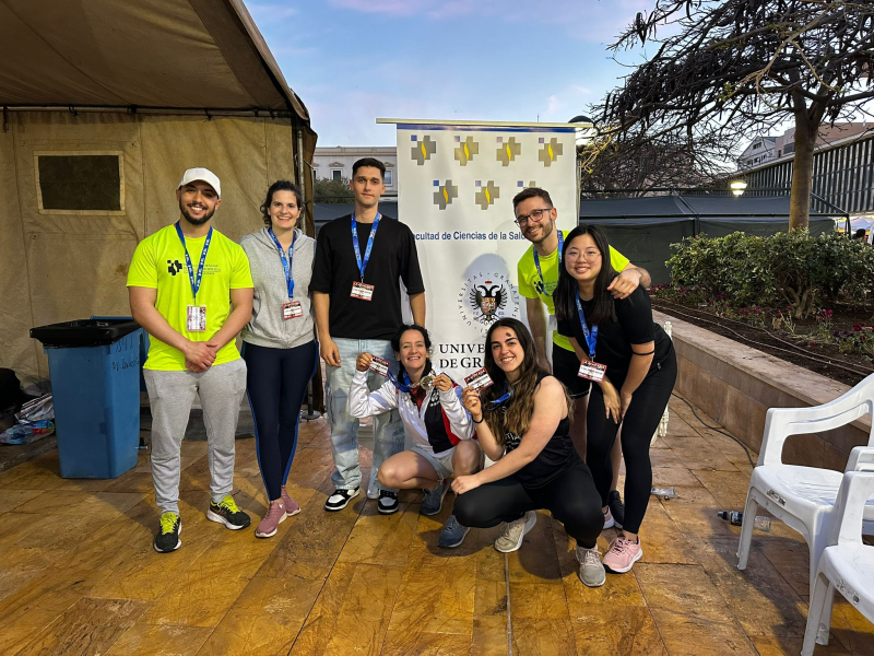 Voluntarios del Grado de Fisioterapia en La Africana 2024 Voluntarios del Grado de Fisioterapia en La Africana 2024