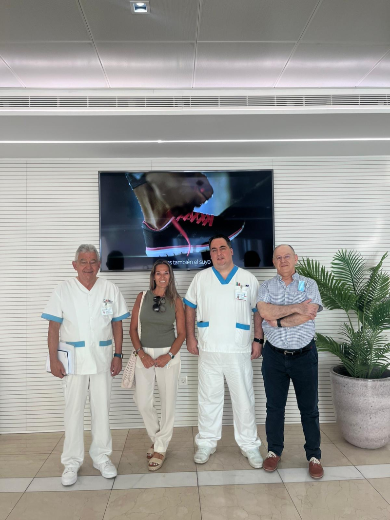 Visita al Hospital HLA El Ángel de Malaga Visita al Hospital HLA El Ángel de Malaga